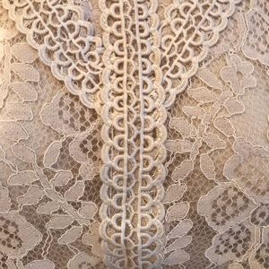Glamorous Cream Lace Blouse